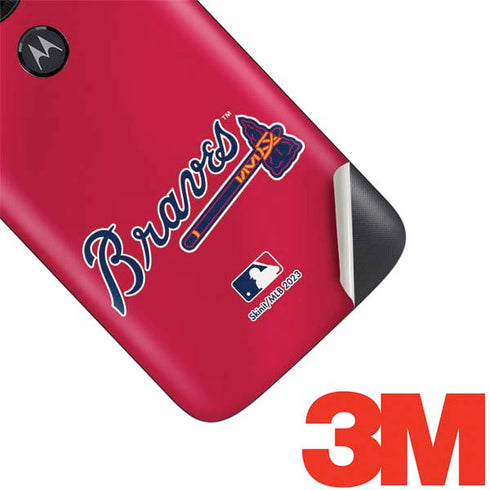 MLB Atlanta Braves Alternate/Away Jersey Moto E5 Play Skin